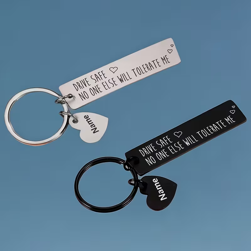 Initial Ring Custom - Özelleştirilmiş Lazer Kazınmış İsim Mektup Kolye