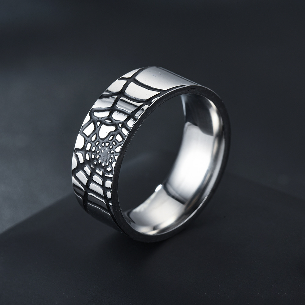 Paslanmaz Çelik Basit Örümcek  - Initial Ring Custom incelemesi ve fiyatı
