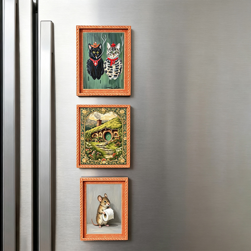 Ahşap Buzdolabı Mıknatısı Foto - Engraved Wood Frame incelemesi ve fiyatı