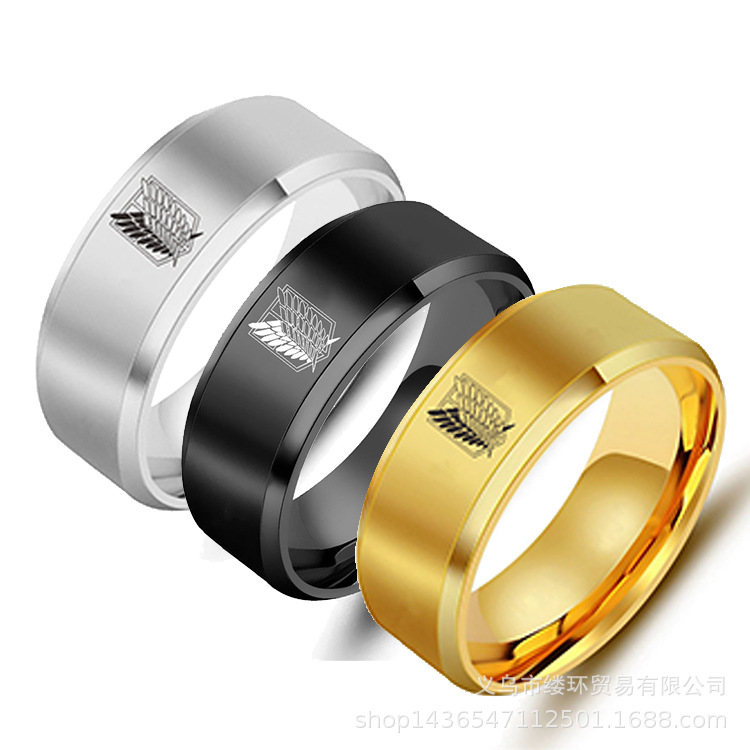 5 renkler Titan siyah gümüş pa - Initial Ring Custom incelemesi ve fiyatı