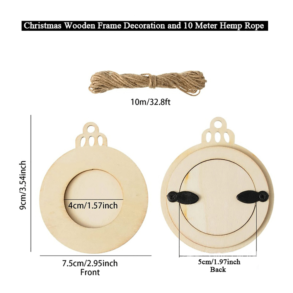 10 adet Noel Resim Çerçevesi S - Engraved Wood Frame incelemesi ve fiyatı