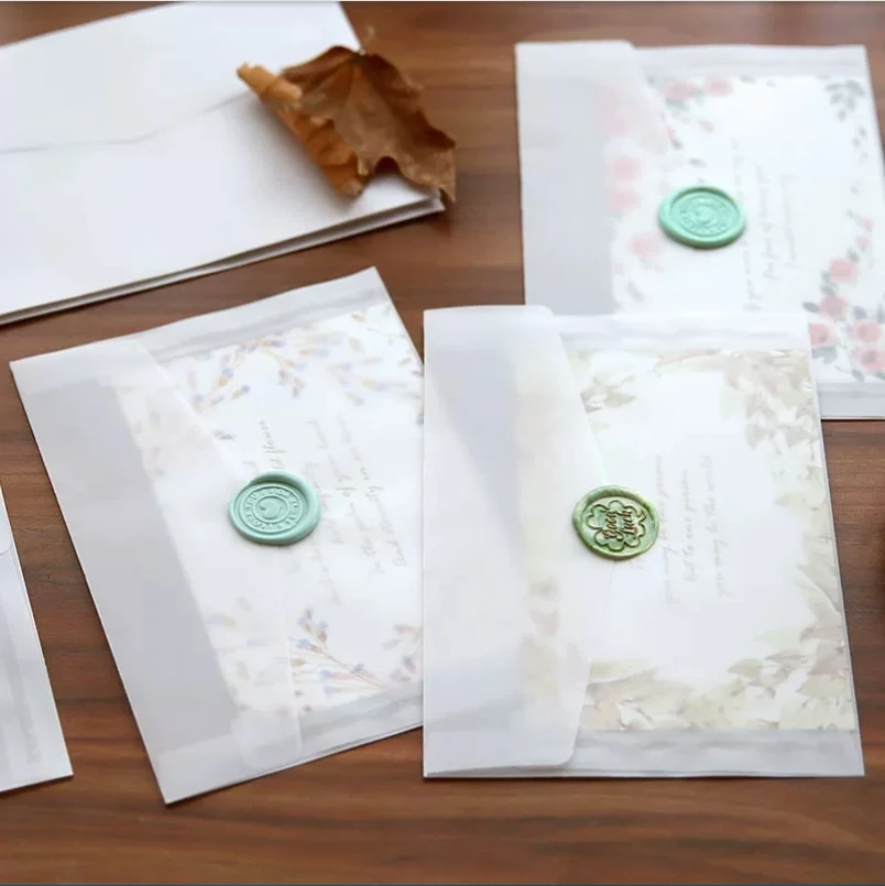 A5 A6 Sülfürik asit kağıdı yar - Wax Seal Letter Kit incelemesi ve fiyatı