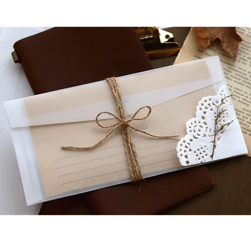 A5 A6 Sülfürik asit kağıdı yar - Wax Seal Letter Kit incelemesi ve fiyatı