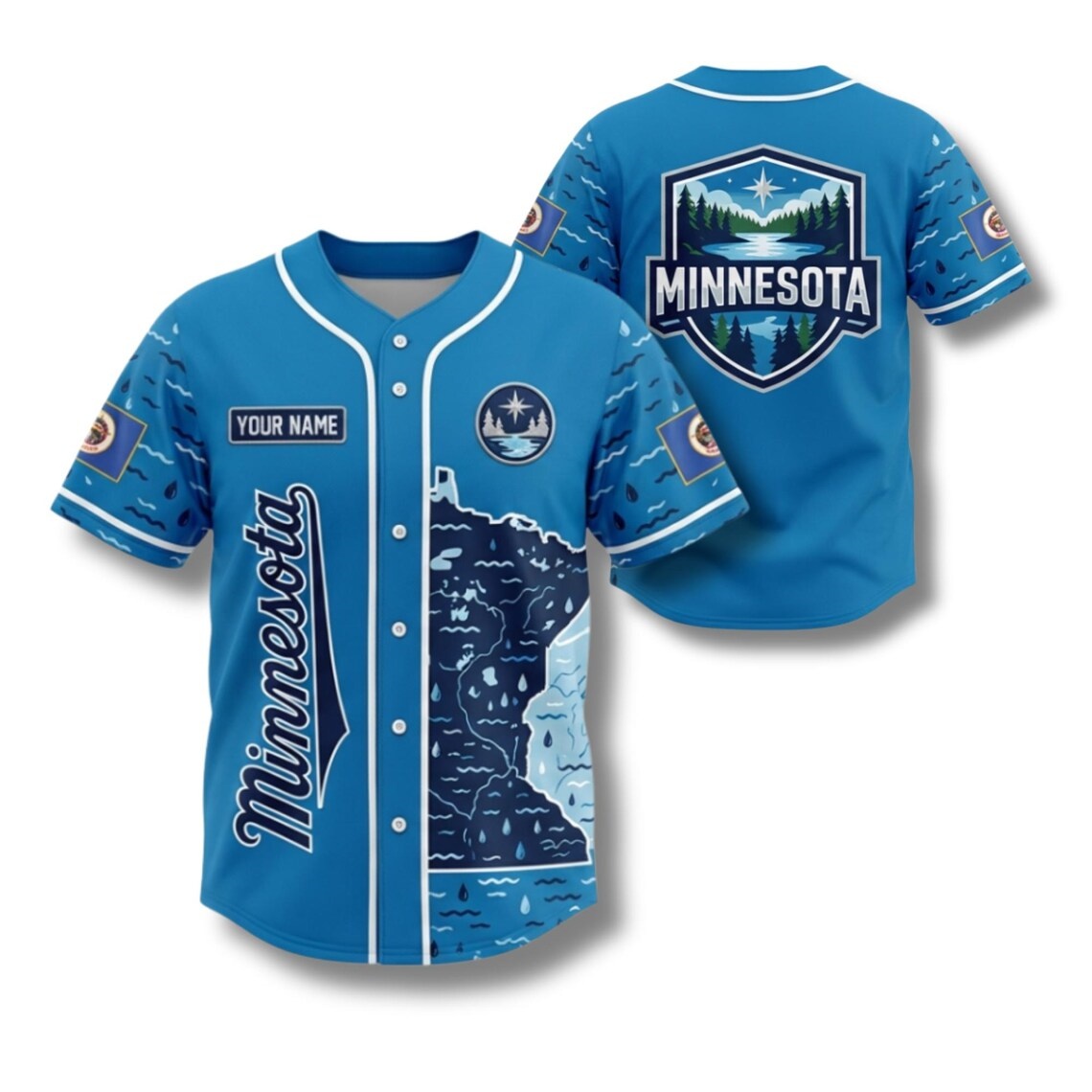 Özel Minnesota Beyzbol Forması - Custom Star Map incelemesi ve fiyatı